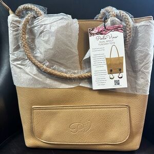 Tuscany Tan Tote